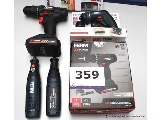 Lot elektrische handgereeschappen wo ferm - afbeelding 1 van  2