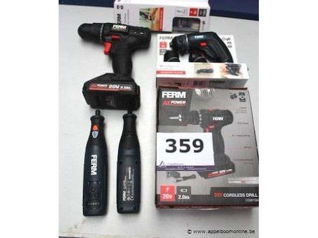 Lot elektrische handgereeschappen wo ferm - afbeelding 2 van  2