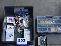 Lot eletramateriaal - afbeelding 1 van  3