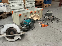 Lot : elu frees/ makita bandfrees / hitachi cirkelzaag overige gereedschappen - afbeelding 1 van  11