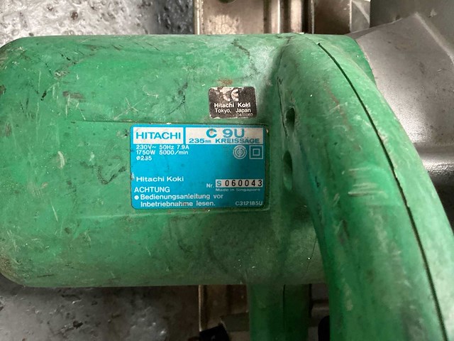 Lot : elu frees/ makita bandfrees / hitachi cirkelzaag overige gereedschappen - afbeelding 5 van  11