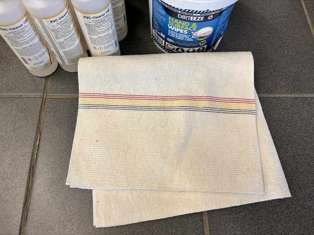 Lot emmers / hand wipes / pvc cleaner - afbeelding 2 van  5