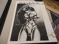 Lot erotiche tekeningen 3x mappen - afbeelding 3 van  4