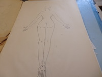 Lot erotiche tekeningen 3x mappen - afbeelding 4 van  4