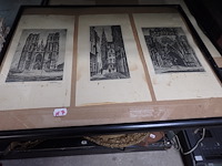 Lot etsen oude brussel - afbeelding 1 van  3