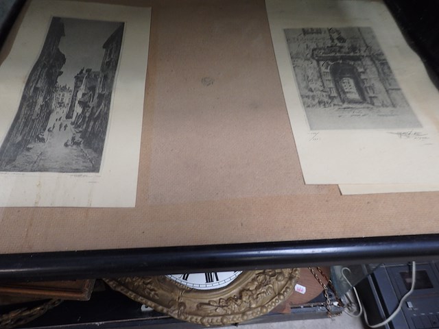 Lot etsen oude brussel - afbeelding 2 van  3