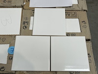 Lot faiences wit 18m²