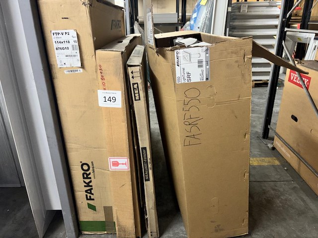 Lot fakro o.a. lichttunnel / i-dome raam / z-wave - afbeelding 1 van  6