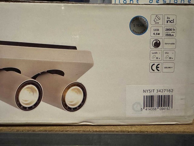 Lot fantasia light designers lampen (4x) - afbeelding 3 van  4