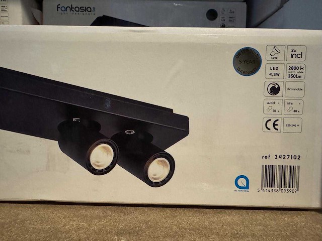 Lot fantasia light designers lampen (5x) - afbeelding 1 van  4