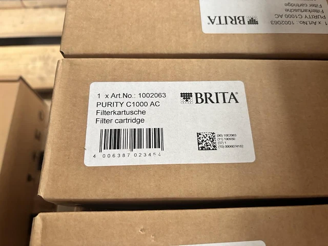 Lot filter cartridges brita steam 500/1100 - afbeelding 5 van  5