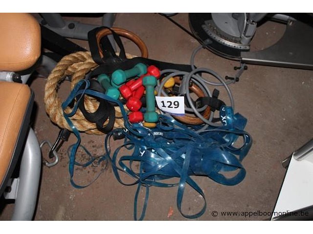 Lot fitness accessoires - afbeelding 1 van  1