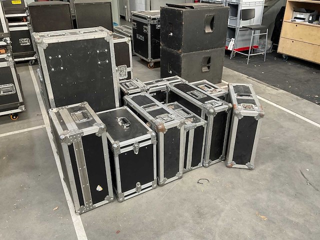 Lot flightcases (13x) - afbeelding 3 van  8