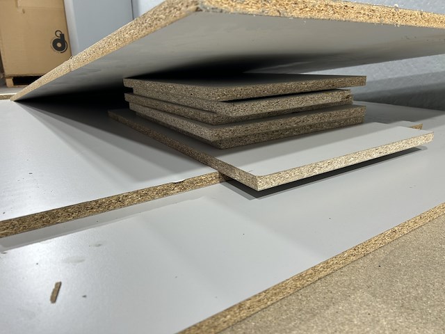 Lot formica panelen 2,3m x 2m - afbeelding 1 van  4