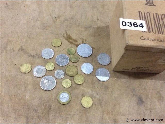 …lot franse munten - afbeelding 1 van  3
