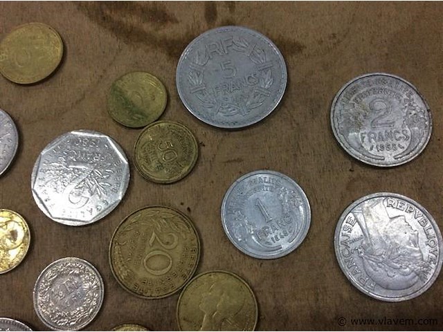 …lot franse munten - afbeelding 3 van  3