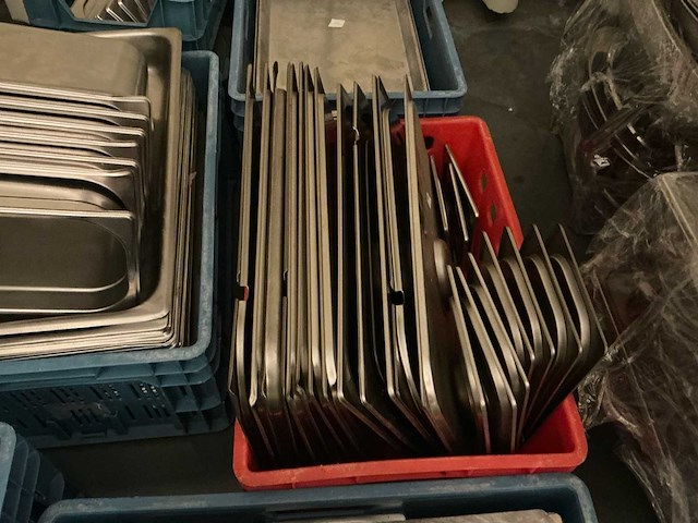 Lot gastronormbakken en deksels - afbeelding 4 van  6