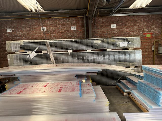 Lot geisoleerde wandpanelen antraciet plm 6,2m - afbeelding 8 van  10