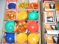 Lot gekleurde lampen e27 - afbeelding 2 van  3