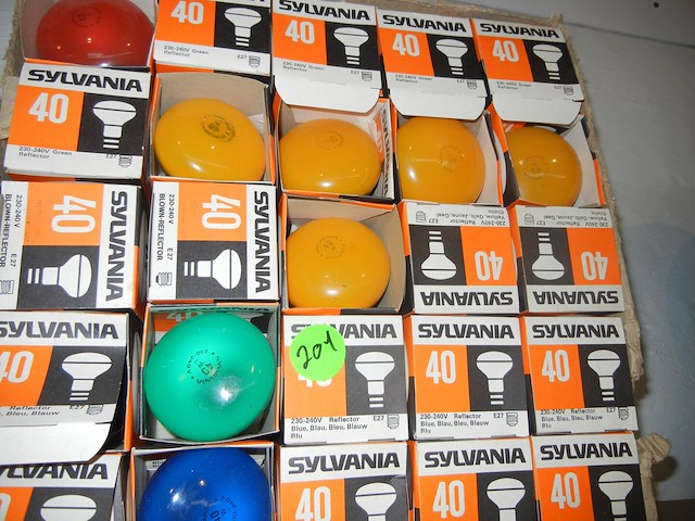 Lot gekleurde lampen e27 - afbeelding 3 van  3