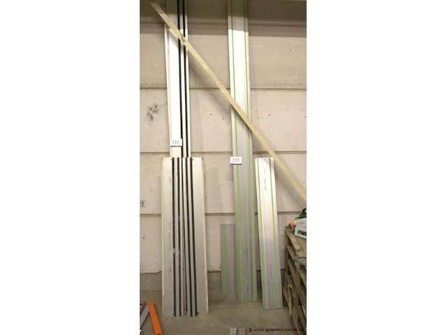 Lot geleiderrails wo festool fs1400/2 - afbeelding 1 van  3