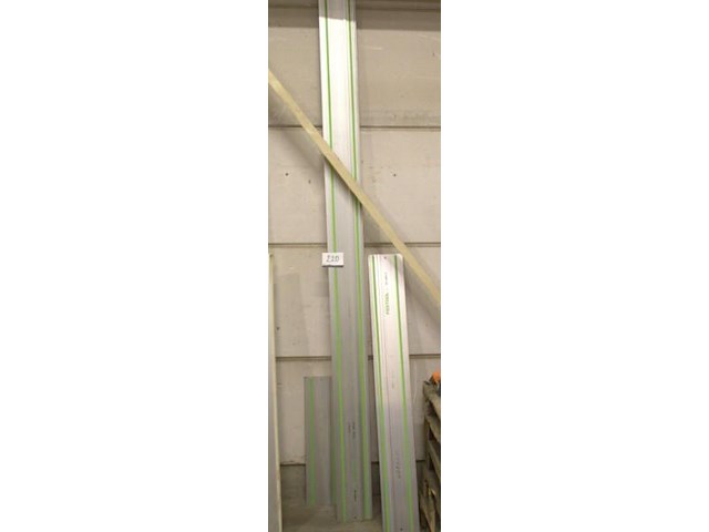 Lot geleiderrails wo festool fs1400/2 - afbeelding 3 van  3