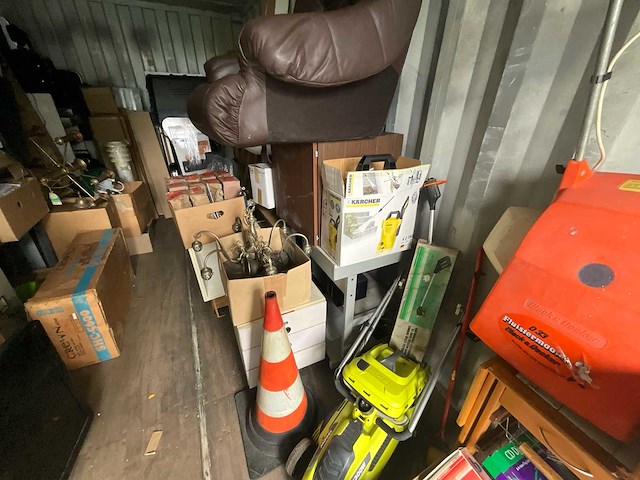 Lot gemengde partij: opslagrekken, elektronica en gereedschap - afbeelding 5 van  33