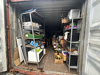 Lot gemengde partij: opslagrekken, elektronica en gereedschap - afbeelding 1 van  33