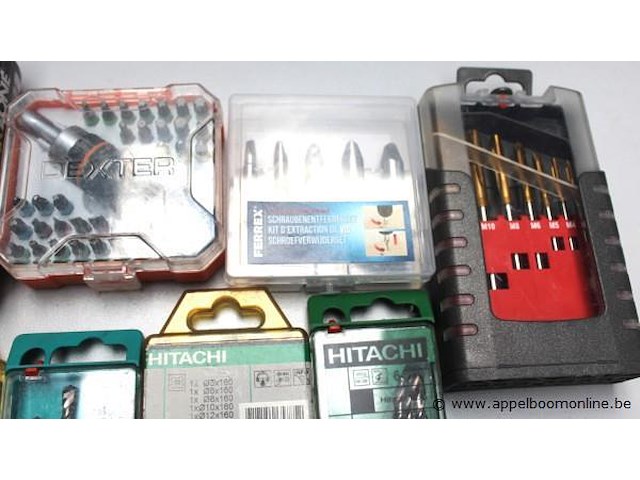 Lot gereedschap- en boorsets - afbeelding 4 van  4