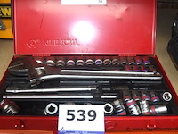Lot gereedschap king tony, wo moerselutel 361118 - afbeelding 3 van  3