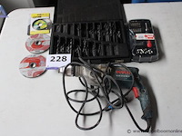 Lot gereedschap wo boormachine bosch, nieuwe boren enz - afbeelding 1 van  4