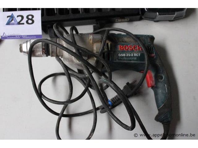 Lot gereedschap wo boormachine bosch, nieuwe boren enz - afbeelding 4 van  4