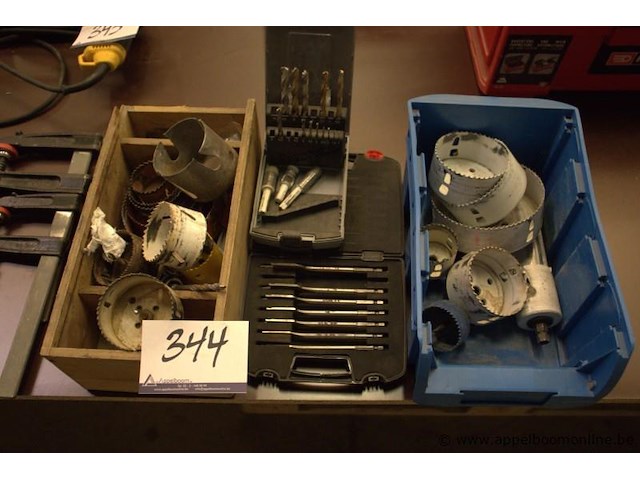 Lot gereedschap wo klokboren - afbeelding 2 van  3