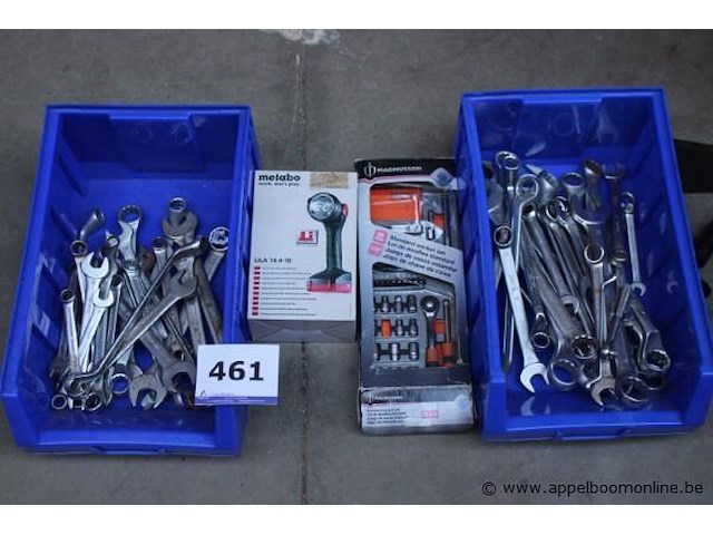 Lot gereedschap wo sleutels - afbeelding 1 van  3