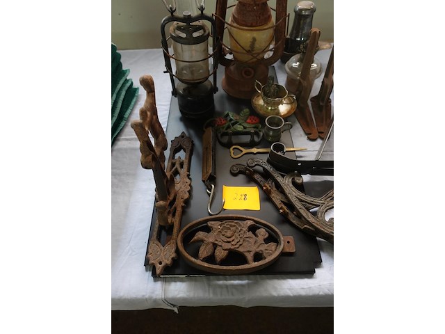 Lot gietijzeren decoratie - afbeelding 3 van  5