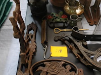 Lot gietijzeren decoratie - afbeelding 3 van  5