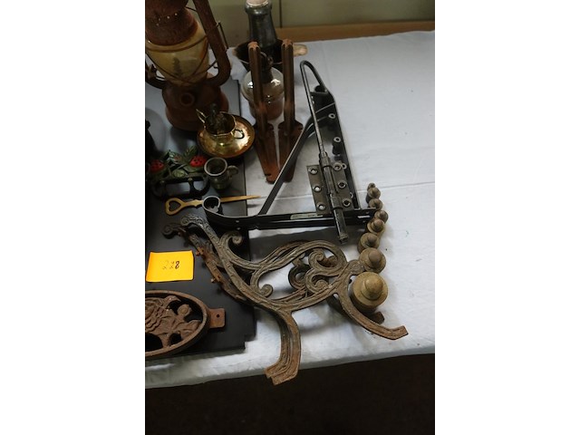 Lot gietijzeren decoratie - afbeelding 4 van  5