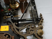 Lot gietijzeren decoratie - afbeelding 4 van  5