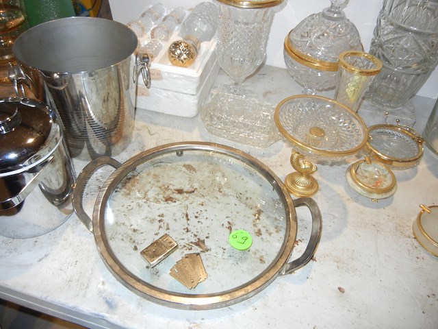 Lot glas + ijsemmers - afbeelding 2 van  3