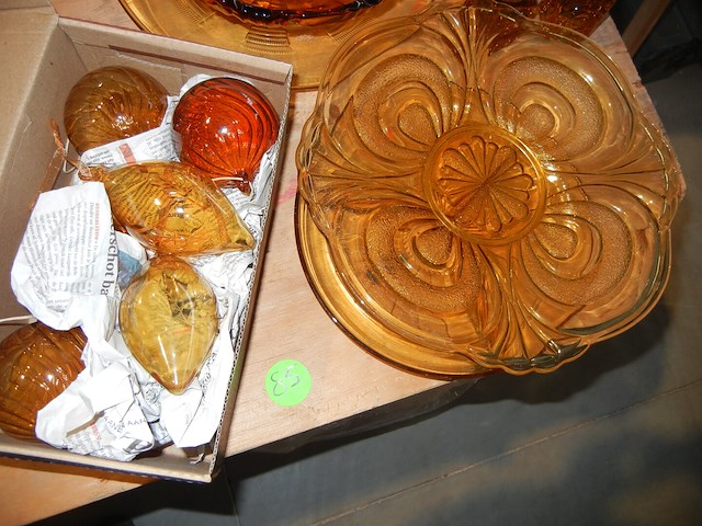 Lot glaswerk (geel) - afbeelding 4 van  4