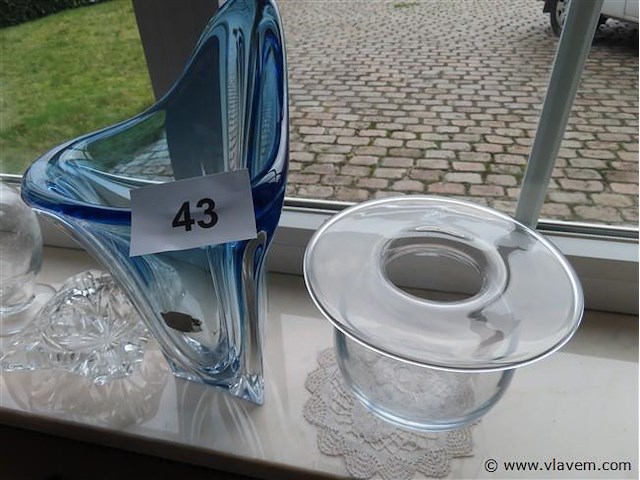 Lot glaswerk oa vsl - afbeelding 2 van  3