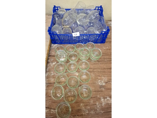 Lot glazen - afbeelding 1 van  1