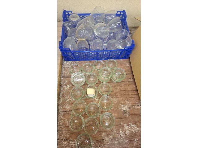 Lot glazen - afbeelding 1 van  1