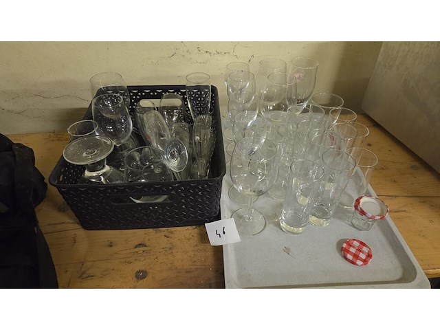 Lot glazen - afbeelding 1 van  1