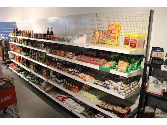 Lot gondolastelling met inhoud - afbeelding 1 van  2