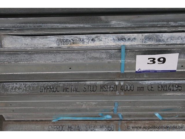 Lot gyproc profielen - afbeelding 2 van  2