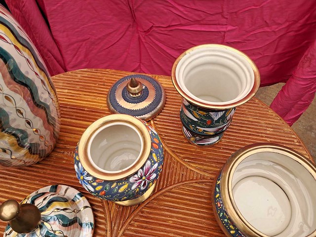 Lot h. bequet vazen (4 stuks) - afbeelding 2 van  12