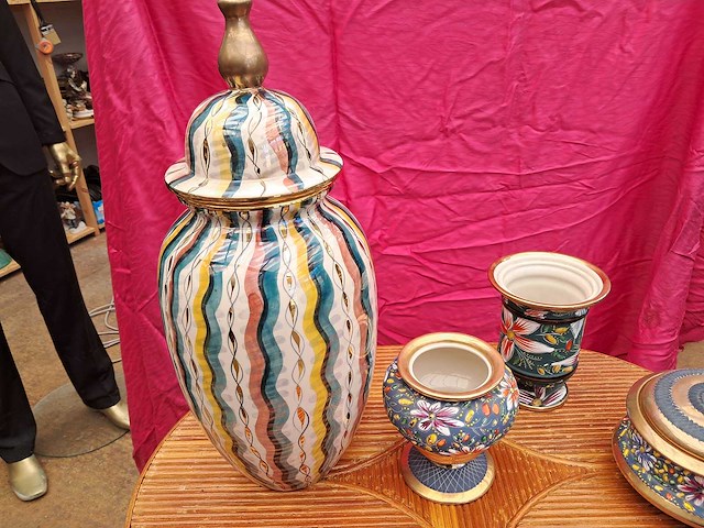 Lot h. bequet vazen (4 stuks) - afbeelding 5 van  12