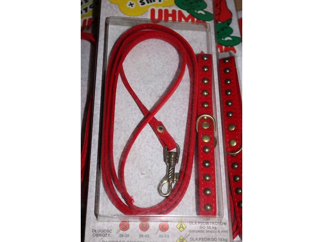 Lot hals- en leibandjes + eet/drinkbakken hond - afbeelding 2 van  4