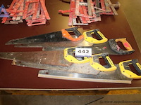 Lot handzagen - diverse maten - afbeelding 1 van  1